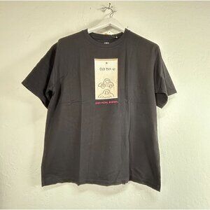 UT Uniqlo Jean-Michel Basquiat T-Shirt Women Medium Black Streetwear Art Tee New